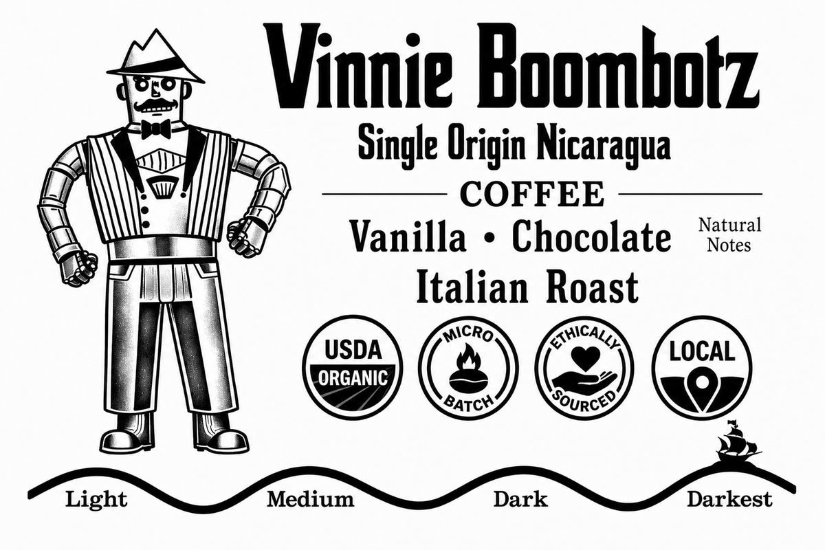 Vinnie Boombotz – Craftsman Cliff Roasters