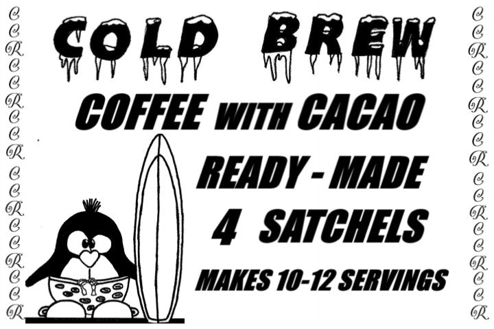 cold brew brightサイン付き　豪華フォトブック Cold Brew Satchels – Craftsman Cliff Roasters