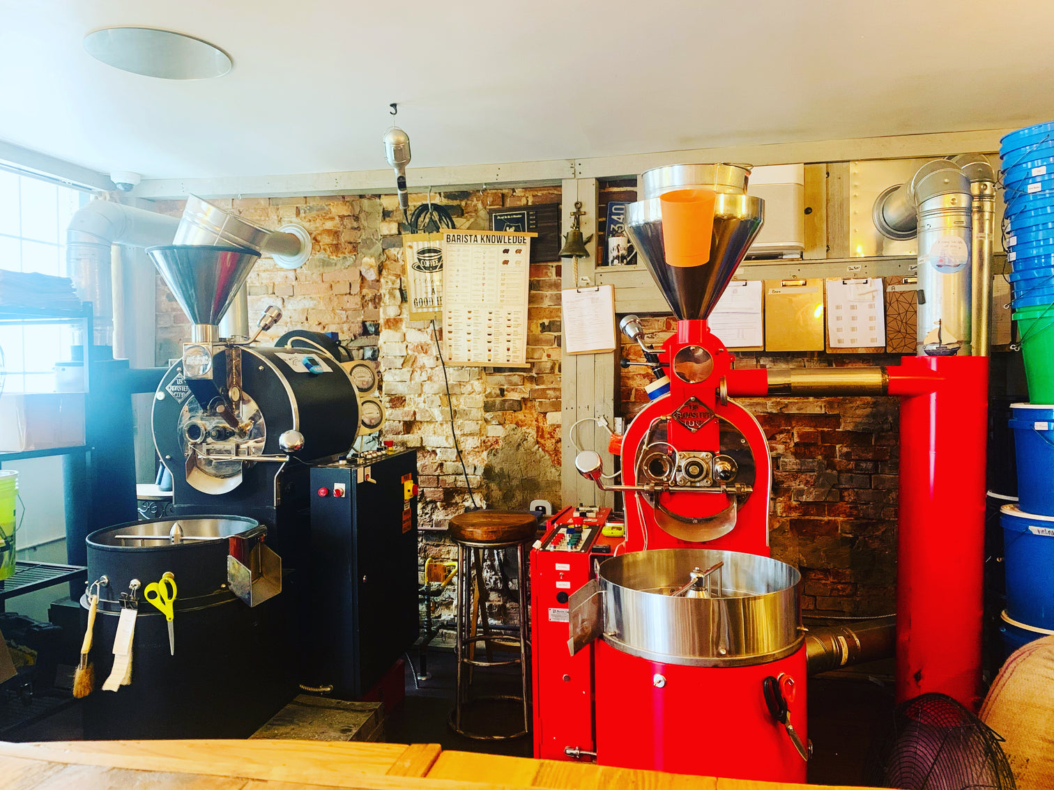 Craftsman Cliff Roasters Website Evidence Of Glove Use