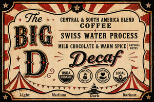 The Big D (Decaf) – Craftsman Cliff Roasters