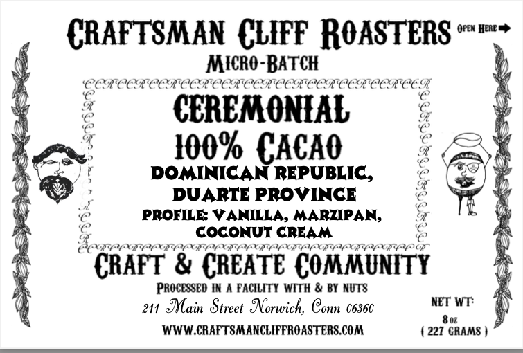 100% Ceremonial Cacao - Dominican Republic, Duarte Province – Craftsman ...