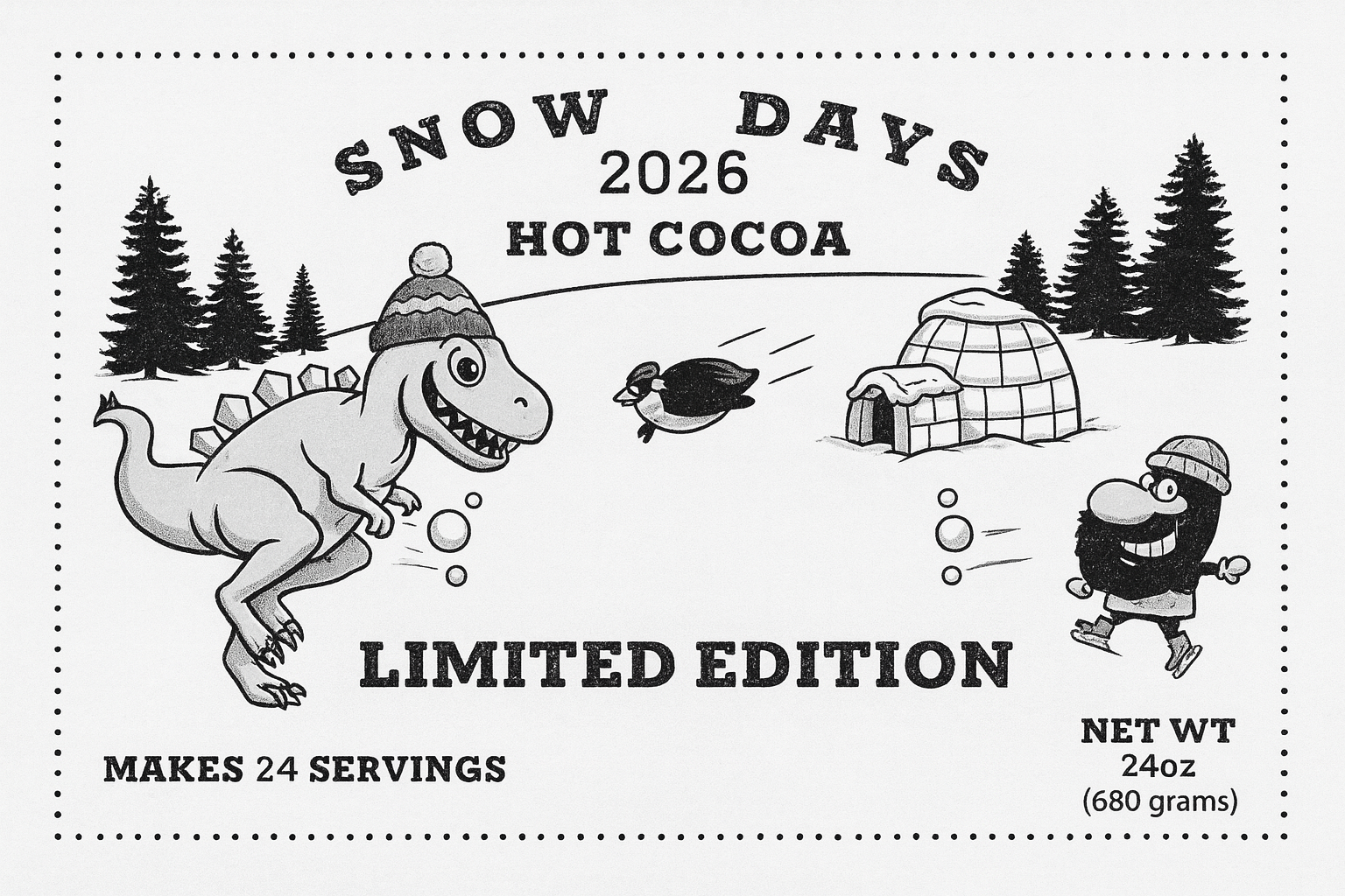 Snow Days Hot Cocoa 2026 – Craftsman Cliff Roasters